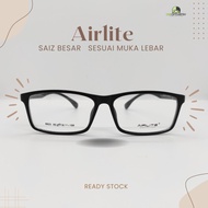 Airlite Frame Code8823 / Bingkai Cermin Mata / Plastic Frame / BIG Size / Eyeglasses For Men