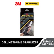 3M Futuro Deluxe Thumb Stabilizer, Black, Size S, M, L, XL, Support, Arthritis, Sprains, Strains, Th