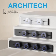 ARCHITECH Socket / Track Socket 40-80cm Adapter Head Socket & Power Track / TRACK SAVING PACKAGE / a