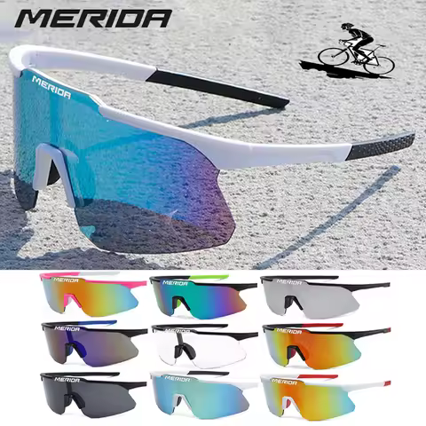 Merida cycling sunglasses Women Men Sports Glasses UV400 Riding Eyewear Mountain Bike Road Bicycle O