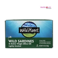Wild Planet - Sardines, Wild Sardines In Extra Virgin Olive Oil (2 x 4.4oz)