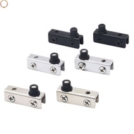 [HME] 2PCS Glass Clip Glass Cabinet Door Hinge Hinge Showcase Door Accessories