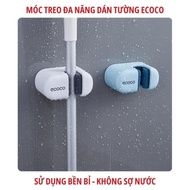 Broom hanger, ECOCO mop rack, new multi-purpose hanging kitchen and toilet utensils