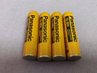 Panasonic NiMH Rechargeable AAA Battery, 550mAh, 1.2V 充電池 Panasonic室內無線電話用 4pcs