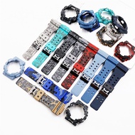 Watch accessories for Casio G-SHOCK camouflage resin GA-110 100 120 GD-100 strap watch case Men's an