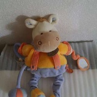 Doudou et 法國 品牌 百貨 專櫃 嬰兒 幼兒 安撫 玩具 河馬 玩偶 娃娃