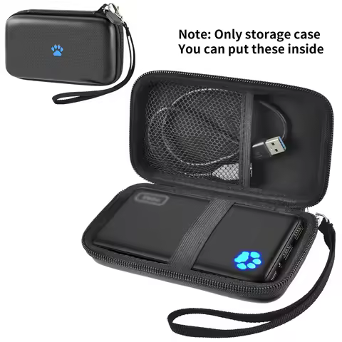 （CASE ONLY)Case Compatible with INIU 10000mAh / for Anker 313 / for Apple MagSafe Portable Charger, 