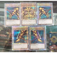 游戏王 Yugioh AE ES01-AE076 ES01-AE077 ES01-AE078 ES01-AE079 ES01-AE080 Exodia the Forbidden QCSR