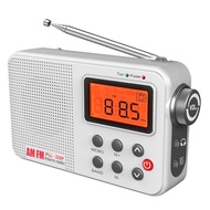 Radio Multi Band Radio Battery/Plug-in Power World Receiver FM AM SW LCD Display/Time/Alarm