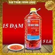 Anchovy Fish Sauce, 15 protein - 584 Nha Trang, Traditional Fish Sauce, 5 Liter Bottle - Always new 