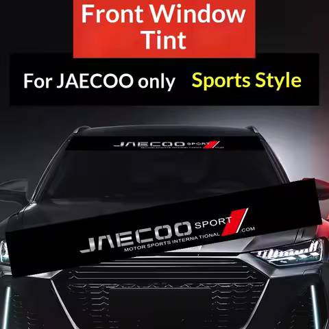 Car Windshield Sticker Front Window Decorative Decal For JAECOO J5 J6 J7plus jaecoo J8 J7Phev Sunsha