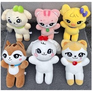 Kpop Doll Toy IVE Cherry Plush Kawaii Cartoon Jang Won Young Plushies Doll