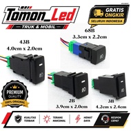 Foglamp Switch Fog Light Switch Foglamp Push ON OFF Includes Switch Socket Fog Lamp