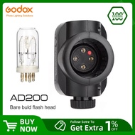 Godox AD200 H200J Bare Bulb Flash Head for Godox AD200 with Flash Bulb