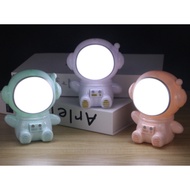 Pastel astronaut led night light DL22 with USB port to decorate bedroom study table