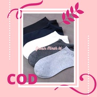 MATA Ankle Socks Wholesale Ankle Socks Plain Ankle Socks Adult Socks Korean Socks Plain Short Socks