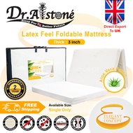 Dr.Alstone - (3" inch) Aloe Vera Foldable Mattress  Tri fold design / Tilam Lipat - Single size | 2 