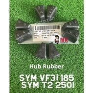 (A) Hub Rubber SYM VF3i 185 / T2 250i Getah Hub Sprocket VF3 185i / T2 250 [ 41241-B8G-000-A ]