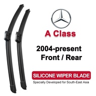 Car Wiper Blade for Mercedes Benz A Class 2004-present (W169/W176/W177) front rear silicone windshie