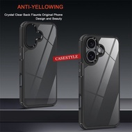 Case iphone 16 iphone 16 Plus iphone 16 Pro iphone 16 Pro Max Case Clear Anti Fall Hybrid Shockproof