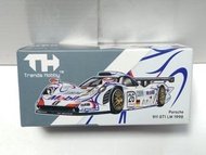 Trends Hobby Porsche 911 GT1 LM 1998 095 TH Scale 1:64 保時捷賽車 合金車模型 1/64 AR Box TLV Mini GT Pop Race