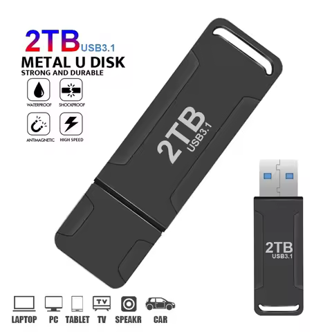 High Speed USB 3.1 Pen Drive 2TB 100% True Capacity Pendrive 1TB Memorias USB Flash Drive 512G Cle U