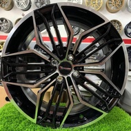 Tokura BW32 17-Inch 8JJ 4Hx100mm ET38 F.P Black Sport Rim