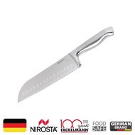 มีดซันโตกุสแตนเลส มีดสแตนเลส มีดครัว มีดทำครัว NIROSTA SANTOKU KNIFE STAR (17.5/31CM) Barcode 400803