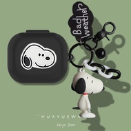 Sony WF-L900 Case Creative Space Astronaut Cartoon Snoopy Keychain Pendant Silicone Soft Shell Sony LinkBuds Cover Tide Brand Kaws Cute Crayon Xiaoxin Pendant Sony WF-L900 Bluetooth Headphone Case Cover Shockproof Shell Cover