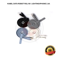 IPHONE ROBOT RGL-100 LIGHT DATA CABLE 2.4Aiphone/