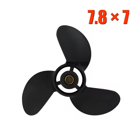 Aluminum Alloy 7.8 x 7 Outboard Propeller For Tohatsu Mercury 4/5/6HP Boat Propeller 3R1B645141 / 48