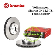 Original Brembo Front Rear Disc Rotor - Volkswagen Sharan 2.0