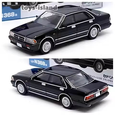 Limited Vintage NEO LV-N368a CEDRIC HT Gran Turismo SV BLK Tomytec Diecast Model Car Collection Limi