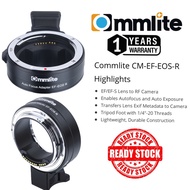 commlite CM EF EOS R mount adapter for EF EFS Lens To R mount RF mount adapter original 1 years warr