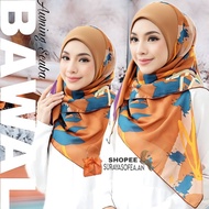 [Brown Sugar] Bidang 45 Awning Scuba Tudung Bawal Cotton Corak pecial Edition