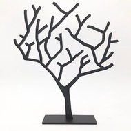 不鏽鋼大珠寶樹黑色版　獨樹一格奇幻氛圍 珠寶展示架 項鍊展示架