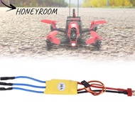 HONEYROOM Speed Controller, Helicopter Boat 30A/40A ESC Brushless Motor, Replacement RC Parts Banana
