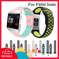 Silicone Watch Strap Band For Fitbit Ionic Sport Bracelet Smart Watch Accessories