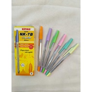 KENKO PEN NK-7B SOECUTE - DOZEN / Kenko NK-7B Socute/NK-7B Lollipop Oil Gel Pen 0.5mm