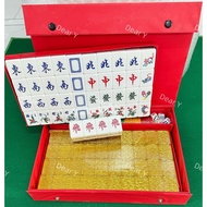 水晶麻将 3 Players Mahjong Crystal Series Mahjong 三人麻将 A1 Size Mahjong 88 tiles