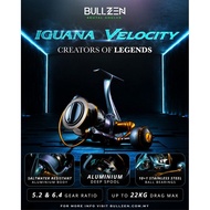 BULLZEN IGUANA VELOCITY SPINNING FISHING REEL