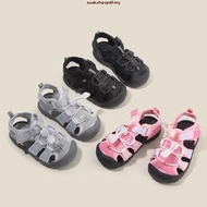 LittleJack - Combi Brown Toddler Boys' Mountain Sandals, Anti-Scuff, Anti-Slip - Hijack Kids' Outdoo