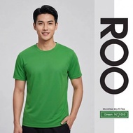 ROO Microfiber Dry Fit Round Neck Short Sleeve T-Shirt