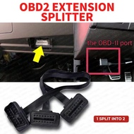 💞Ready Stock🇲🇾OBD OBD2 Splitter Connector Cable  ELM327 obd meter obd2 splitter rpm water temp obd a