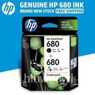 【READY STOCK)】HP INK 680 Black/Color/COMBO(1 Black and 1 Color) 680Ink Printer 2135/2676/3656/3775/3776/3777/3835
