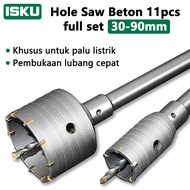 ISKU mata bor hole saw lubang tembok beton/hollow core saw beton/pelubang beton tembok pipa drill bi
