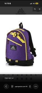 全新 Gregory Fine Day V2 Backpack 紫黃