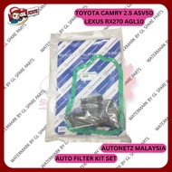 (AUTONETZ MALAYSIA) AUTO FILTER KIT TOYOTACAMRY 2.5 ASV50 LEXUS RX270 AGL10