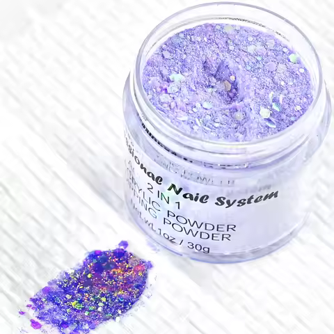 1oz/30grams Manicure Acrylic/Dipping/Carving Powder Mix Glitter-3 IN 1/21 Colors/Nail Art Decoration