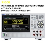 RIGOL DM858 5½-Digit Digital Multimeter | DM858E Benchtop High-Precision Multimeter with 5.5-Digit R